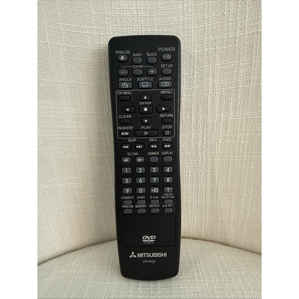 Mitsubishi Remote Control DD-6030 DVD Video‎